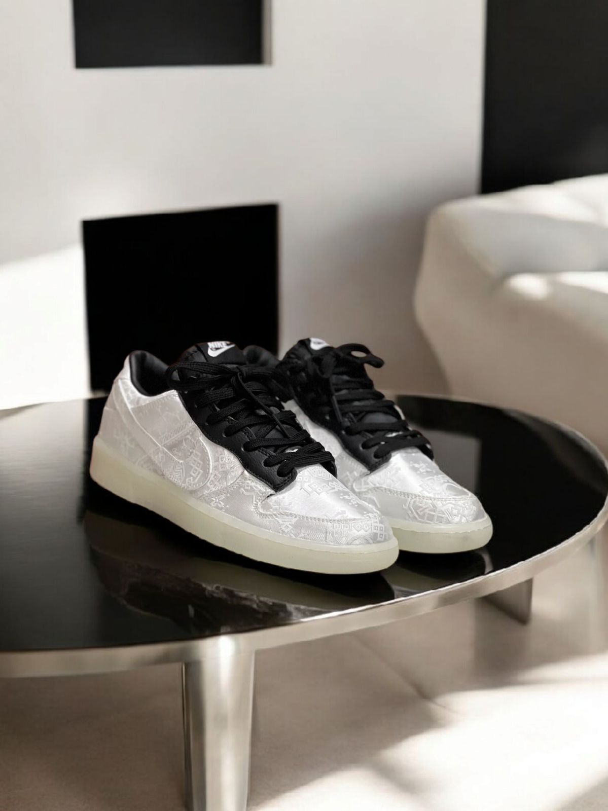 Nike Dunk Low CLOT Fragment White