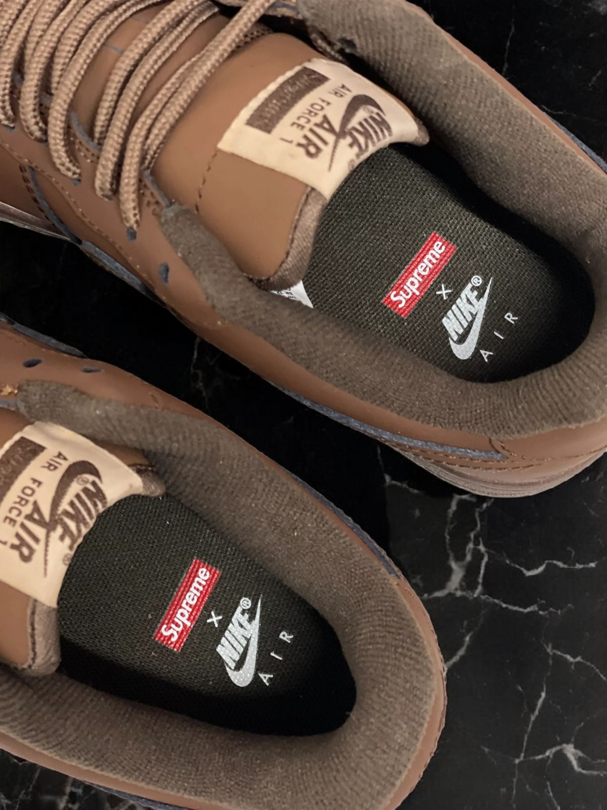 Nike Air Force One Low Supreme Baroque Brown