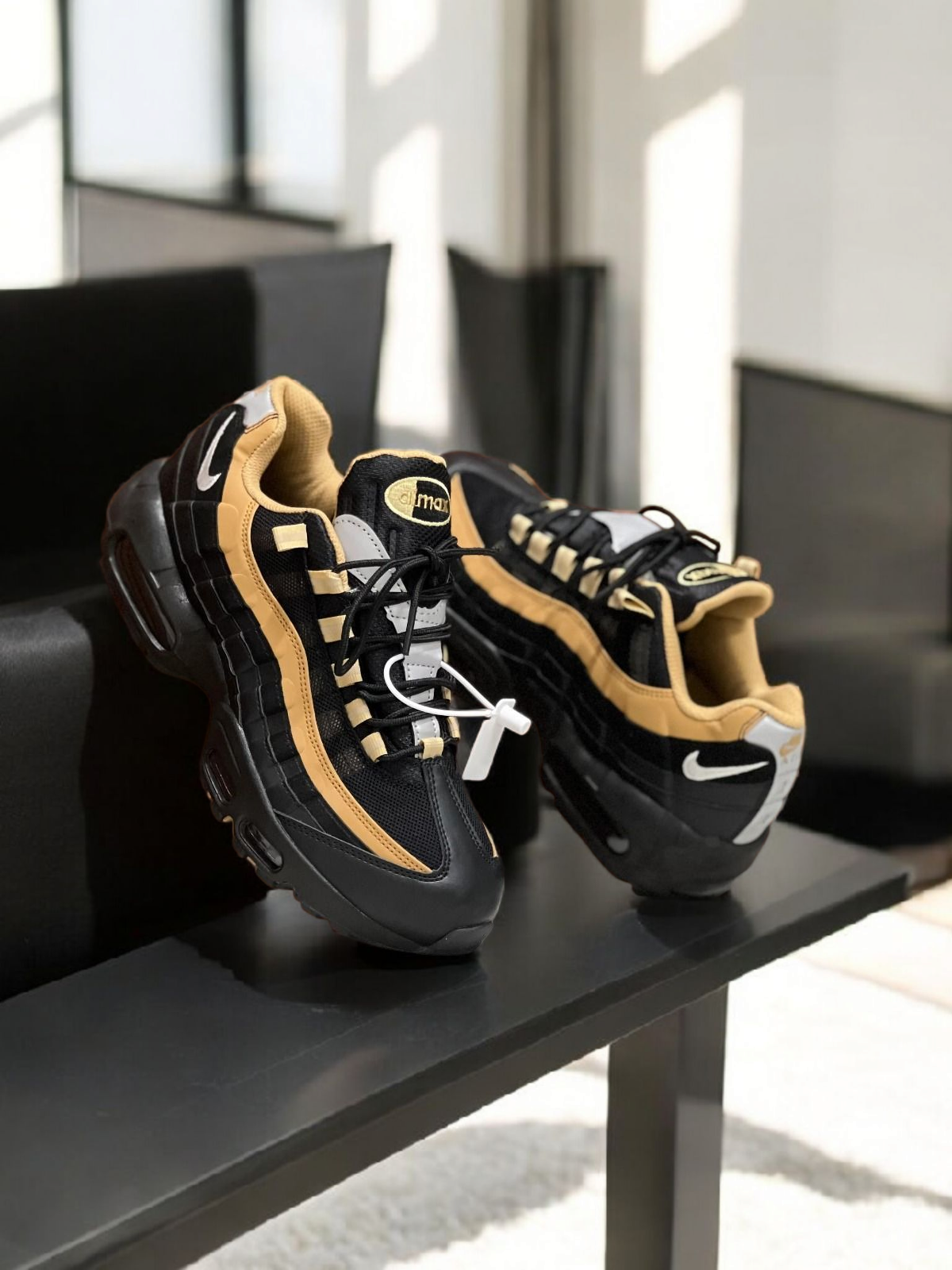Nike Air Max 95 Black Elemental Gold